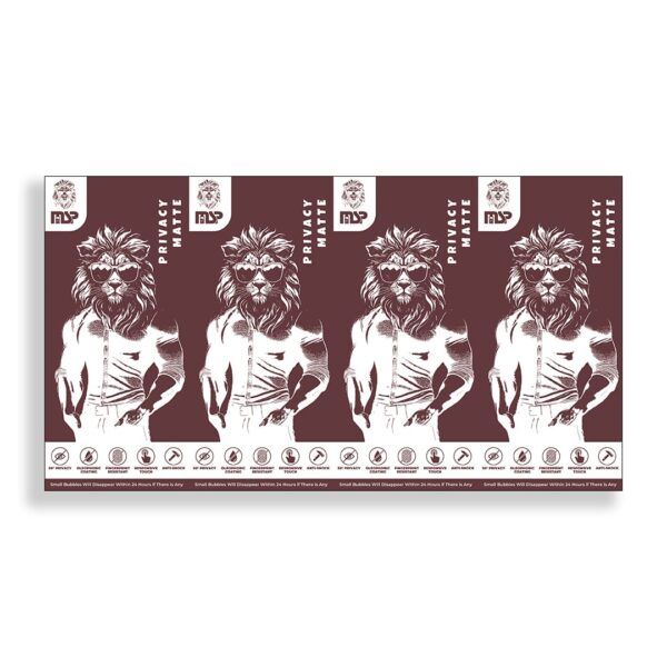 Matte Privacy 33×18cm