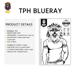 MSP - TPH BLUERAY - CLEAR - 12×18cm
